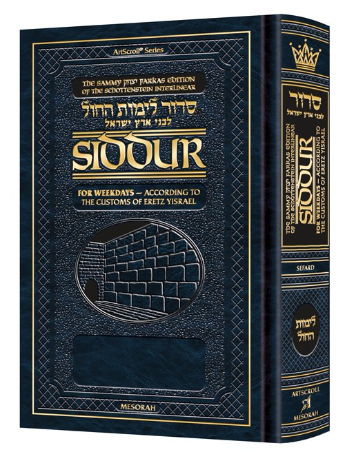 Artscroll Schottenstein Edition Interlinear Siddur Weekday Following ...